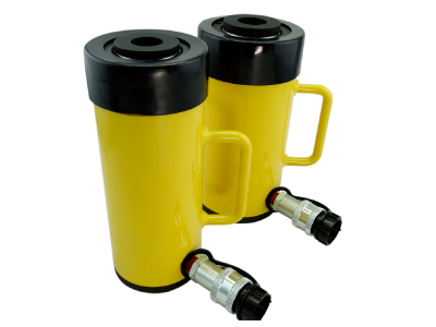 hollow plunger cylinders, lifting products, bottle jack, plunger cylinder, hollow hydraulic cylinder