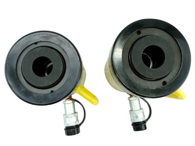 hollow plunger cylinders, lifting products, bottle jack, plunger cylinder, hollow hydraulic cylinder