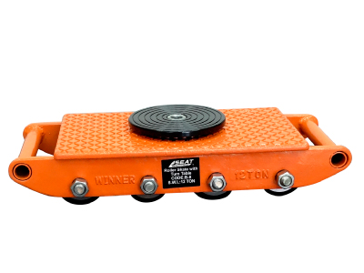 steel roller skates, roller skate with turn table, roller turn table, load skate, load moving skate, Materials Handling, Load Rollers