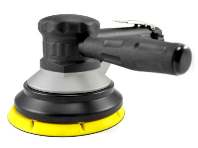 2-Hand 6 inch Air Sander (1000 rpm, Self-Generated Vacuum)