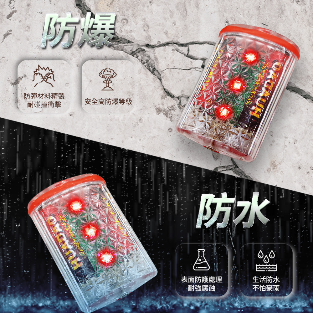 防爆爨防彈材料精製耐碰撞衝擊安全高防爆等級防水表面防護處理耐腐蝕生活防水不怕豪雨